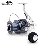 CAMEKOON  SWR《8000,9000,10000》 22LB Large Drag Saltwater Surf Spinning Fishing Reel