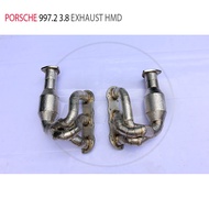 HMD Exhaust Manifold Downpipe for Porsche 911 997.2 Car Accessories Catalytic Converter Auto Replace