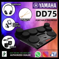 Yamaha DD75 (Portable Drum) with headphone