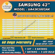 UA43K5002AK SAMSUNG 43" LED TV BACKLIGHT (LAMPU TV) SAMSUNG 43 INCH LED TV BACKLIGHT UA43K5002 43K50