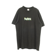 【二手】 Supreme SUP 23秋冬迷彩方框Logo短袖T卹 純棉短袖T卹 男款二手B