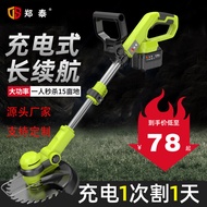 Electric Lawn Mower Small Household Lawn Mower Rechargeable Lawn Mower Agricultural Lithium Battery 