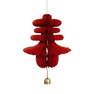 [tenlzsp0bc] 2026 Spring Character Bell Lantern, New Year Hanging Decoration, Doorway Festive Decor