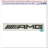 HD-123 AMG MERCEDES EMBROIDERY PATCH MOTORCYCLES/RACING/CLUBbenz