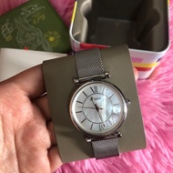 fossil watch color white