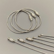 【Fulgor Jewel】不鏽鋼鋼絲圈 鋼絲環 鋼絲繩 鑰匙圈 掛環 配件