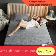 super single quilt cover set Waterproof Bed Cover Queen Sheet Breathable Mattress Cover Embossed Quilted King Mattress P