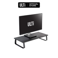 ULTi Monitor Riser - Particle Board &amp; Steel Desktop Stand Screen Keyboard Laptop Stand Ergonomic Desk - 24 Inch