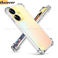 Simplicity Transparent Casing For Realme C53 C55 C35 C33 C30 C30S 10 9 Pro+ GT Neo 5 SE 3 3T 2T 2 Pr