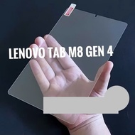 Lenovo Tab M8 Gen 4 transparent tempered glass screen protector