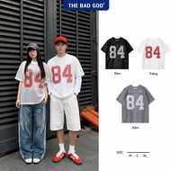 The Bad God 84 Rising Mesh T-Shirt Tee Summer Cool Youthful Style Boxy Form Unisex T-Shirt Local Bra