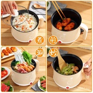 Instant Noodle Pot for One Person Small Saucepan Student Dormitory Electric Caldron Rice Cooker Small Electric Heat Pan Small Pot Small Instant Noodle Pot