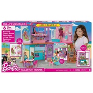 Nhà Búp Bê Du Lịch - HCD50 Barbie Vacation House Playset - LICCA