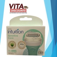 SCHICK INTUITION SENSITIVE CARE REFILL 3S