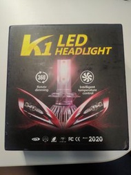 K1X H8/H9/H11 12V 三色超光 Led大燈一對