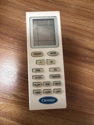 Carrier 冷氣遙控器