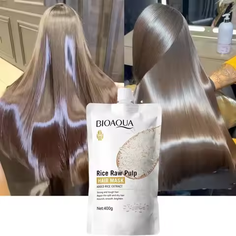 400g Magical Hair Mask Collagen Keratin 8 Seconds Repair Damaged Frizzy Hair Smooth Deep Moisturize 
