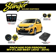 Set Penuh Stinger Android Player + Speaker untuk Myvi Lagi Best Myvi Lagi Best Stinger Full Set Spea