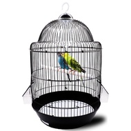 Large Metal Bird Cage Outdoor Stainless Steel Feeder Travel Bird Cage Mesh Canaries Para Pajaros Pigeon Accessories