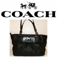 Coach 2用肩背包 手提包 (大) 真皮製 真品 有LV (暫保留!請勿直接下標!)