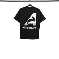 ADLV Black a Rabbit Logo Tshirt Authentic Original Black Acme De La Vie T-Shirt/
