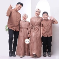 PROMO SPECIAL BAJU KELUARGA BROKAT GAMIS / COUPLE FAMILY BROKAT GAMIS