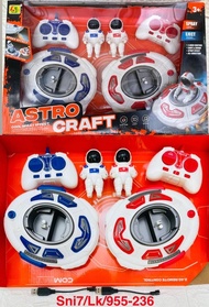 Mainan RC Astro Craft Remote Control Astronot Bumper Spray Efek 955-236 Best Seller!
