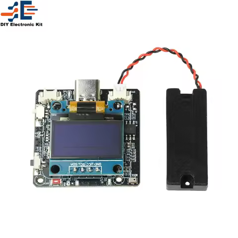ESP32-C3 AI Voice Development Board with 0.96-Inch Screen Supports WiFi Connection for DeepSeek/Doub
