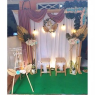 Sewa backdrop lamaran murah