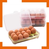 Egg Storage Box with 15 Compartments / Egg Box / Egg Storage Box