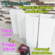 PIPA PARALON/PVC KOTAK 4" PERSEGI/PERSEGI PANJANG