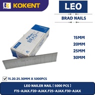 LEO NAILER NAIL [ 5000 PCS ]  F15-AJAX.F20-AJAX.F25-AJAX.F30-AJAX