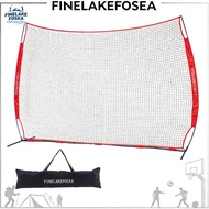 12x9ft Barricade Backstop Net, Practice Ball Sports Barrier for Baseball/Softball/Lacrosse/Soccer