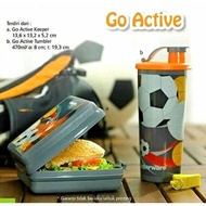 Tupperware Go Active Set (Place / lunch box / drinking Water bottle / lunch box / tumbler / tumblr / drinking bottle / Food Container)