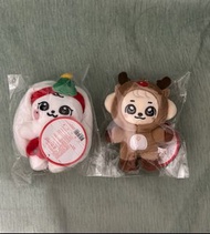 現貨ive minive christmas cherry yujin plush doll公仔