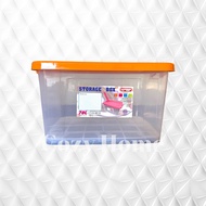 Hi-Top 40L 70L Home Multifunctional Storage Box Stackable Basket Bin with Lid Space Saving Household