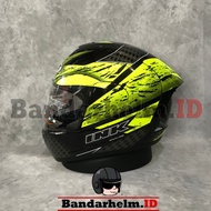 Helm INK CL Max Motif Seri 7 #7 Black Yellow