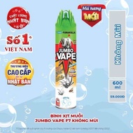 Xịt đuổi muỗi Jumbo Vape không mùi nắp xanh 600ml