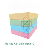 A4 color paper 70gsm, 80gsm, 500 sheets
