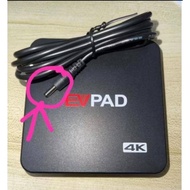 EVPAD REMOTE EVPAD ADAPTER & Longtv Adaptor Power Supply Adapter AC CABLE EVPAD HDMI CABLE evpad ori