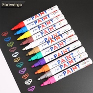 FOREVERGO Universal Car Colorful Paint Tire White Marker Touch Up Paint Pen H3Y4