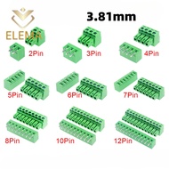 3.81mm 15EDG Terminal Block Connector 15EDGK 3.81mm 2-6 Pin Pcb Screw Connector Terminal Block Seale