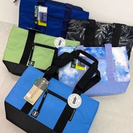 美國 ARCTIC ZONE 黑藍綠色帆布 保溫 手挽袋