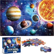 Jumbo Floor Puzzle for Kids Ages 4-8, Solar System Jigsaw