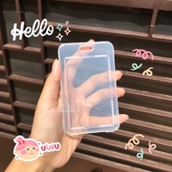 TRANSPARENT PHOTOCARD HOLDER PHOTOCARD HOLDER/ ID CARD CASE