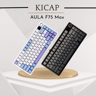 AULA F75 Max mechanical keyboard - Rotary knob & custom display screen
