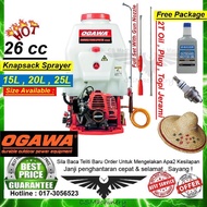 🔥 OGAWA 15L 20L 25L Mist Sprayer Knapsack Sprayer Engine Sprayer Mesin Meracun Racun Pump
