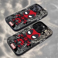 IMD Frosted Phone Case for Spider-Man Samsung A02S A03S A04S A04E A05S A06 A10S A11 A12 A13 A14 A15 