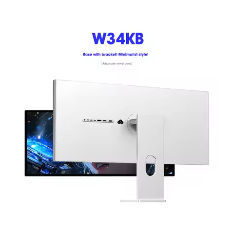KUYCON W34KB 5K 34" 5120*2160 360hz Retina Display Monitor with Aluminum Vertical Screen for Desktop