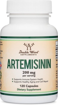 Double Wood Artemisinin (Sweet Wormwood Cleanse)(Artemisia Annua) 200mg Per Serving, 120 Capsules (T